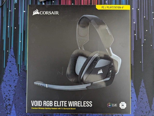 Corsair CA9011201AP Void RGB Elite Wireless Gaming Headset -Carbon