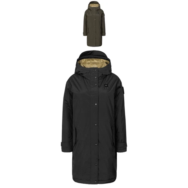 Beikoard Vestiti Donna Invernali Piumini Donna Invernale,Giacca Cappotto Da Donna Con Cappuccio Parka Outwear Caldo E Lungo Da Donnarosso 2m - Foto 3