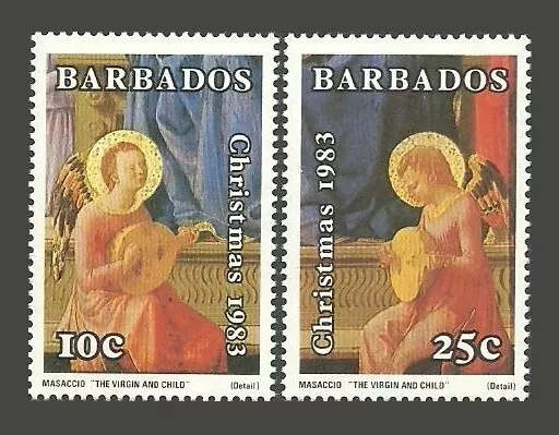 Barbados Stamps 1983 Christmas - MNH