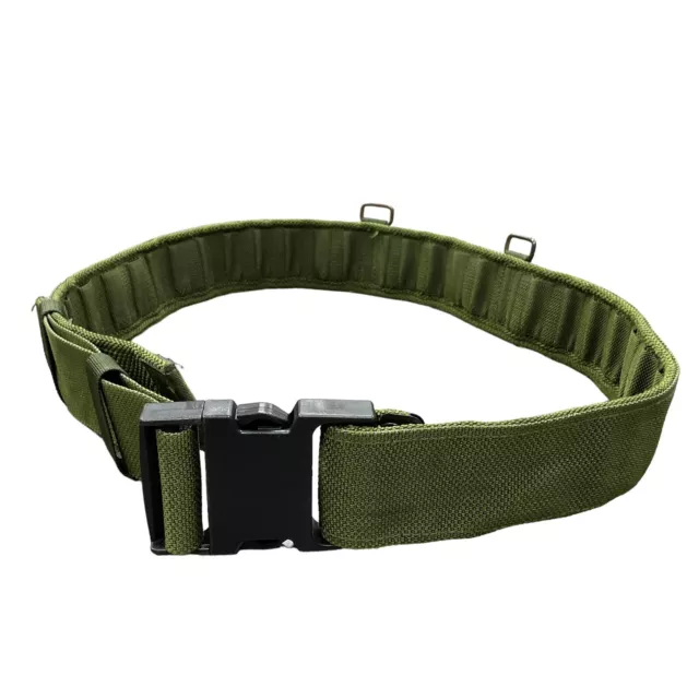 Genuine British Army PLCE Waist Belt Heavy Duty Webbing OD Green NEXUS Grade 1