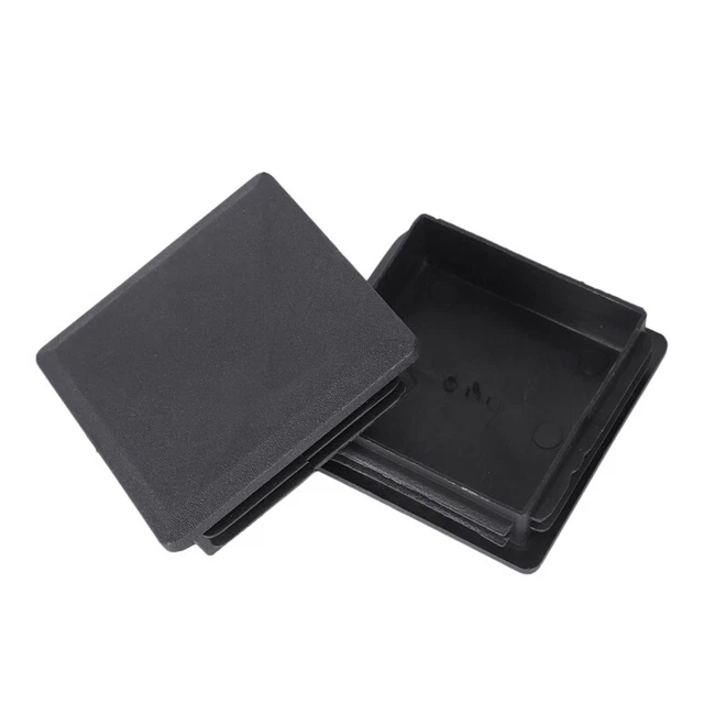 80mm x 80mm Square Plastic Caps Pipe Tube Inserts End Plug 2 Pieces Y9h