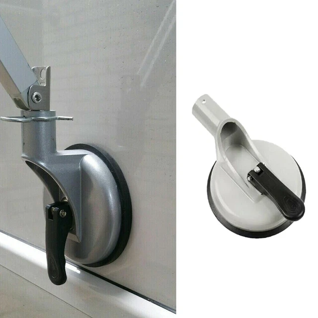 1x Flag Pole Awning Suction Cup Holder Mount Bracket with Suction Cup