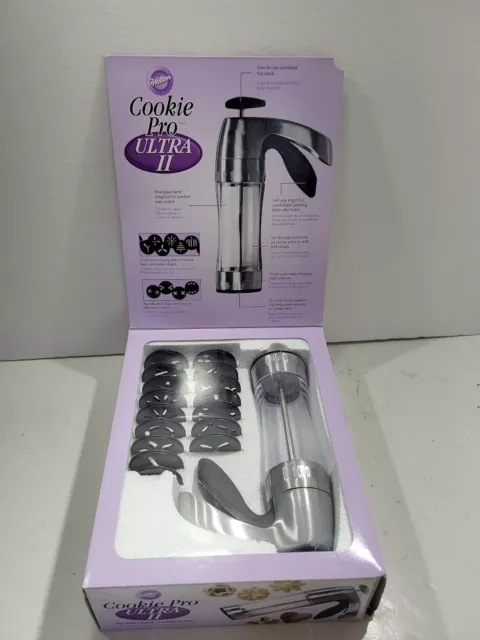 NEW▪︎Wilton Cookie Pro Ultra II Cookie Press Worlds Best Cookie Press NIB