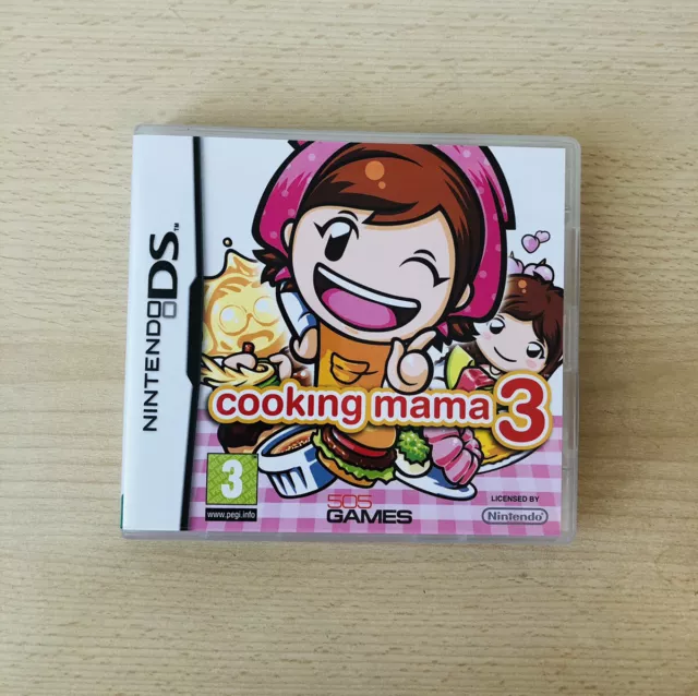 Cooking Mama 3 Nintendo DS Game.