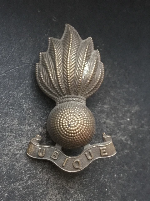 ROYAL ARTILLERY OFFICERS Original British Army Cap Badge WW2 Gaunt ...