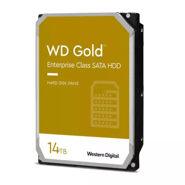 Western Digital Gold HDD WD SATA di classe enterprise (WD Gold WD142KRYZ - HDD -