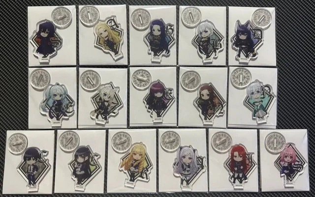 THE EMINENCE IN Shadow X DAISO 2023 Acrylic Stand Figure Complete Set
