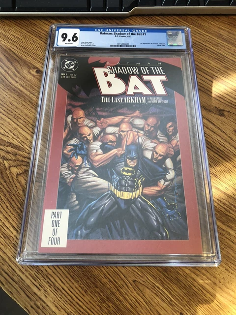 Batman: Shadow of the Bat #1 (1992) 1st App Jeremiah Arkham CGC 9.6 NM+