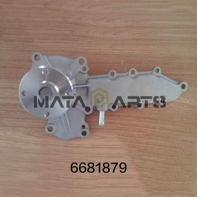 Water Pump 6681879 for Kubota Engine Bobcat 337 341 773 S150 S160 S175 S185 T190