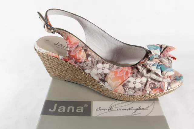 Jana Sandale Femmes Sandales Sandalette Sandalettes Multicolore Neuf