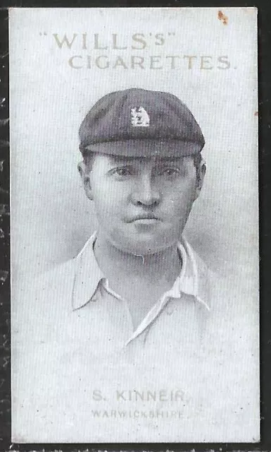 Wills Australian/English Cricket 1911 (Vice Regal Series Of 59)-#57- Kinneir