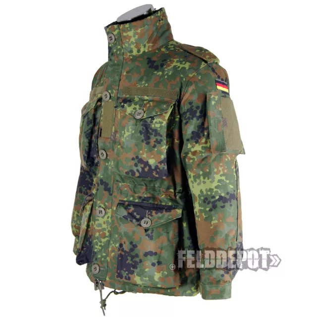 Leo Köhler BW KSK Einsatzkampfjacke Leicht Smock Flecktarn Spezialkräfte 2