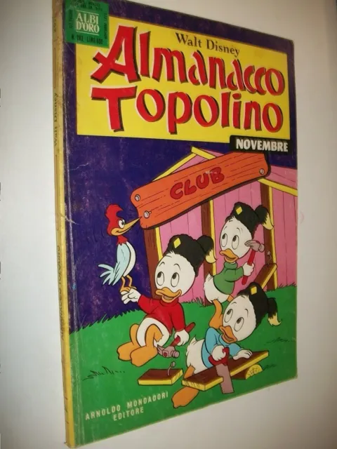 Almanacco Topolino:walt Disney.albi D'oro:n.263 Mondadori.novembre 1978+Bollino!