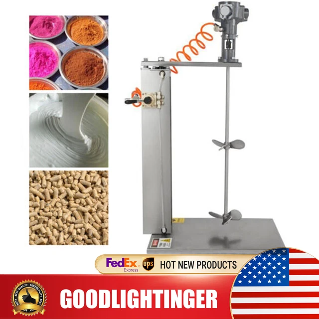 Pneumatic Blender Mixer Mixing Machine 50 Gallon 1/2HP Paint Stirrer Agitator