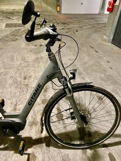 Vélo Électrique Gitane Gris - 26 Pouces - 390W - Garantie 12/2024