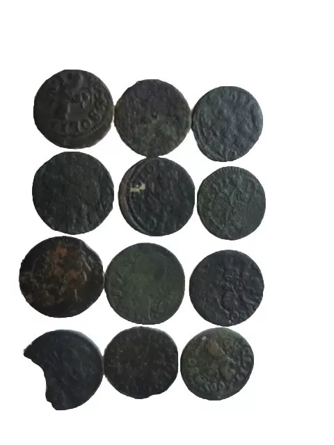25 Mittelaltermünzen Europs