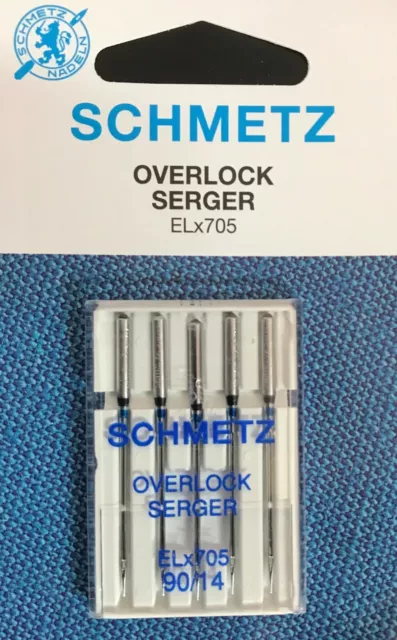 Schmetz Size #90 Overlocker Needles (ELx705)