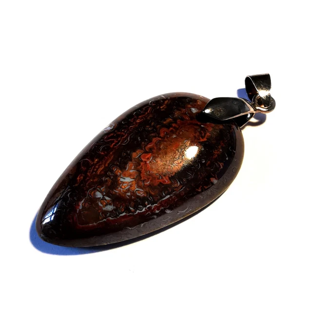 Pendentif opale boulder de Yowah Australie