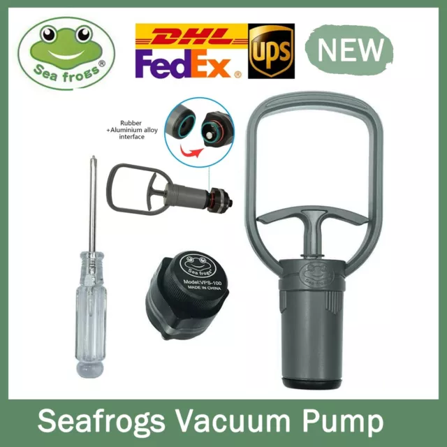 SeaFrogs Vacuum Pump LeakCheckSystem VPS-100 for Underwater Camera Housings Case