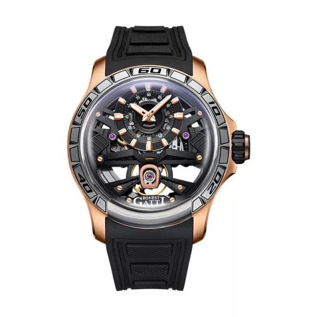 Bugatti brand watch men's cool automatic mechanical watch