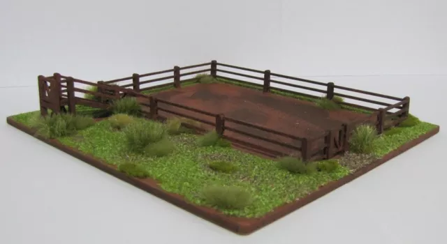 Trackside Models - HO Scale - Laser Cut "Cattle Yard and Loading Ramp" - SM1001