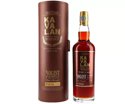 Kavalan Solist Port Cask Cask Strength Single Malt Taiwanese Whisky 1L