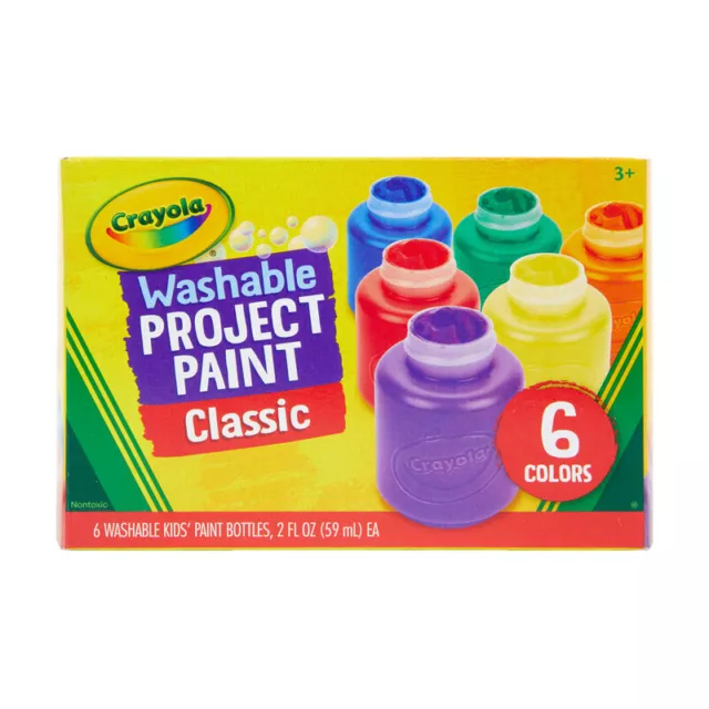 Wash Kids Paint Mult 6Pc