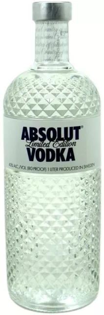 Rarität:Absolut Glimmer Vodka 1l aus Schweden-Limited Edition