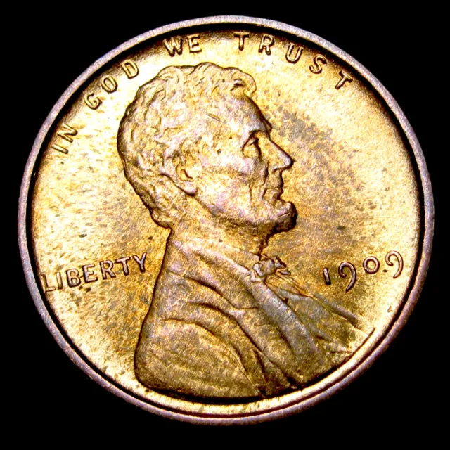 1909 VDB Lincoln Cent Wheat Penny  ---- Gem BU++ Condition  ---- #MP978
