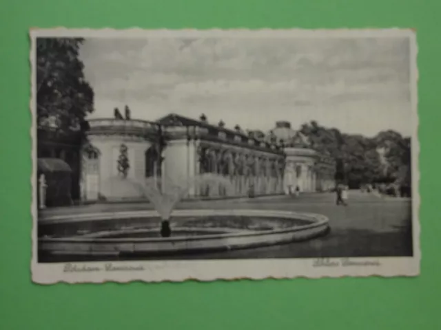 Postkarte AK Ansichtskarte Potsdam Schloss Sanssouci Feldpost 