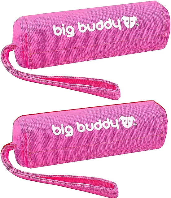 Big buddy - Manichino da incasso cibo in tela, borsa recupero trattamento per addestramento cani gemello