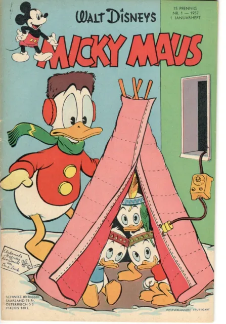 Micky Maus 01/1957 in Z 1