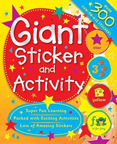 My Giant First Learning Sticker and Activity Book: Over 30... by Igloo Books Ltd