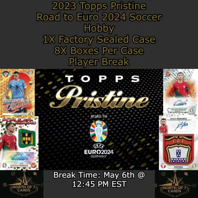 FABIO CANNAVARO 2023 Topps Pristine UEFA EURO 2024 1X Case Player Break