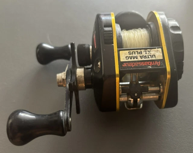 【レア】Abu Garcia ULTRA MAG XL6 built byabu レア】Abu Garcia ULTRA MAG XL6 built byabu Vintage Reel made