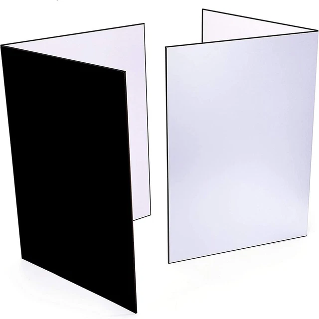 A4 Fotografía Plegable Luz Difusor Luz Reflectante Tablero Reflectante Papel