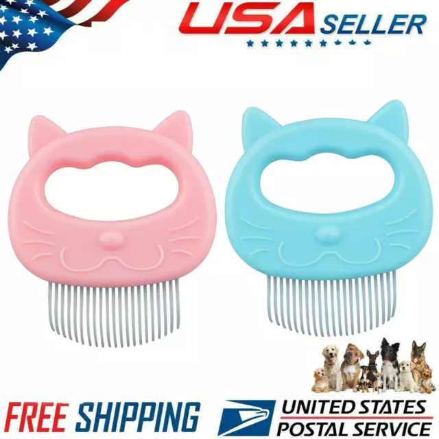 BIGSALES Pet Hair Brush Dog Cat Massage Shell Comb Grooming Hair Removal Brush