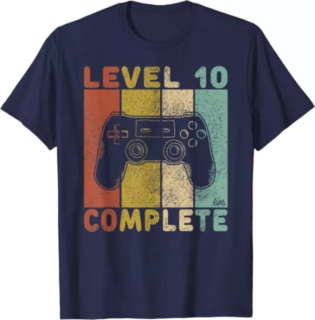 10. Geburtstag Jungen Shirt Gamer TShirt Level 10