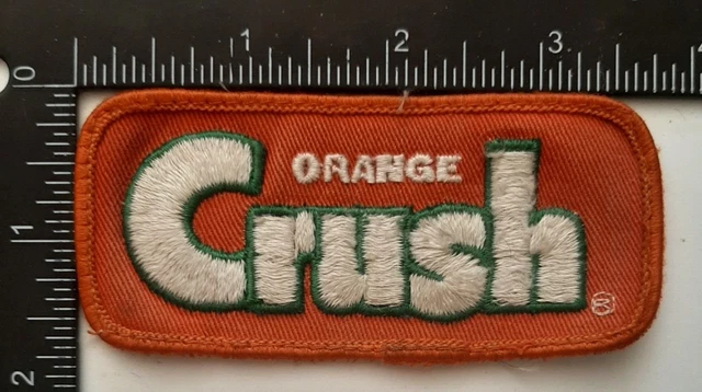 VINTAGE Orange Crush Soda Patch