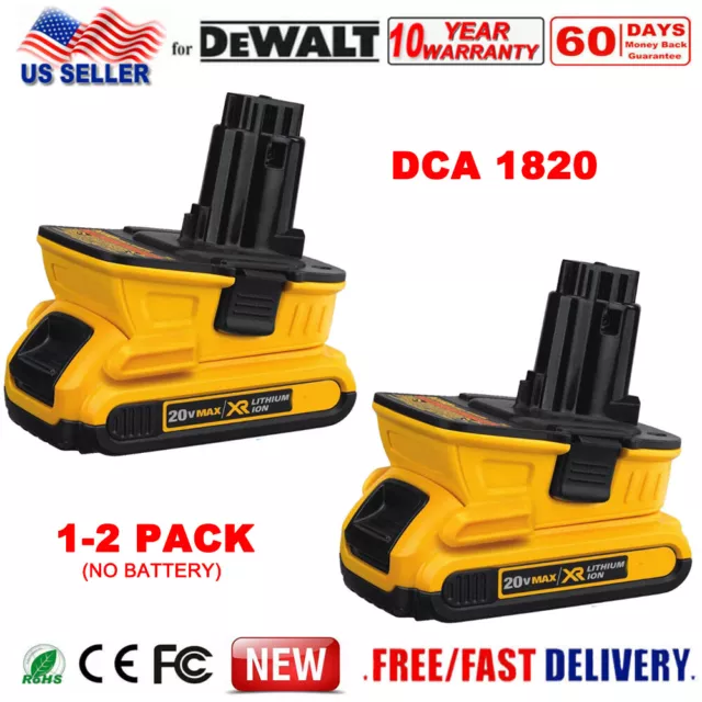 For DEWALT DCA1820 18V to 20V Battery Adapter Converter Max Li-ion DC9096 TOOLS