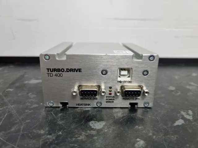 Leybold TD400 Turbo Drive Vacuum Pump Controller CTRL - Comes As Pictured