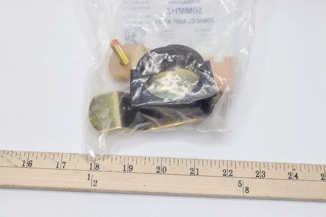 Hydra Zorb Clamp Assembly Thermoplastic Elastomer 1-97/100-In 50MMHZ