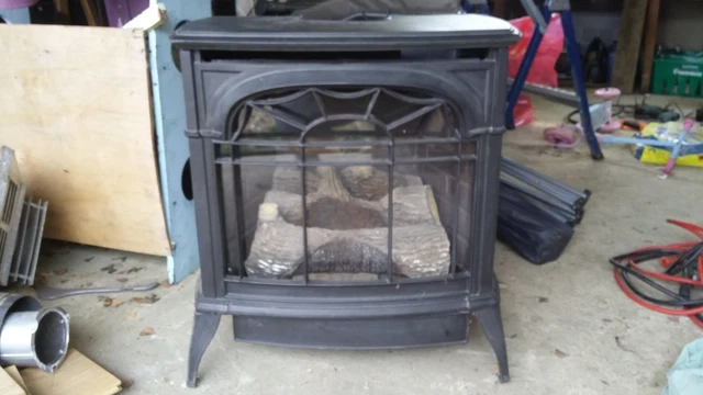 VERMONT CASTINGS STARDANCE model 2424 DV25 Direct Vent log affect Gas  Heater £16.40 - PicClick UK