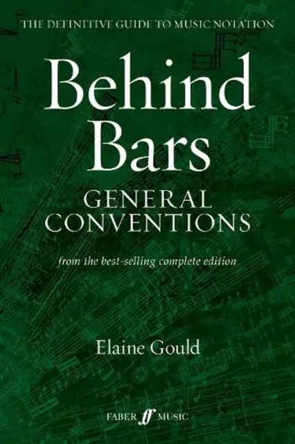 Behind Bars: General Conventions by Elaine Gould Paperback Book