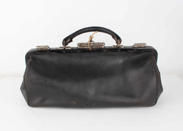 Vintage Doktortasche  Arzttasche Ledertasche