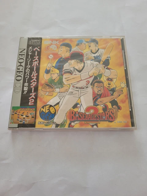 Trader Games - BASEBALL STARS 2 NEO-GEO USA  DOG TAG  -  COMPLETE Good Condition 0724678245944