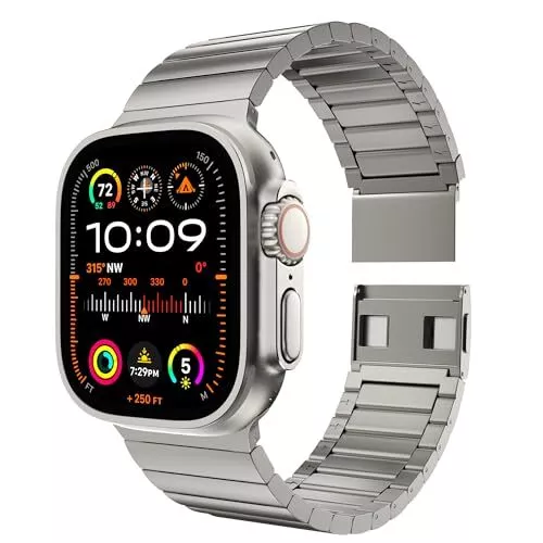 LULULOOK Magnetisch Armband Kompatibel mit Apple Watch Ultra 2/Ultra 49mm, Ultra