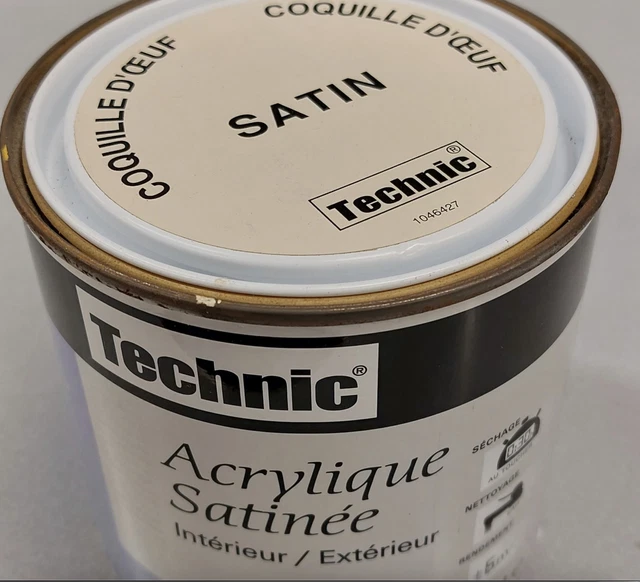 Acrilico Satinato Conchiglia Uovo Int. Est Technic 0.5l
