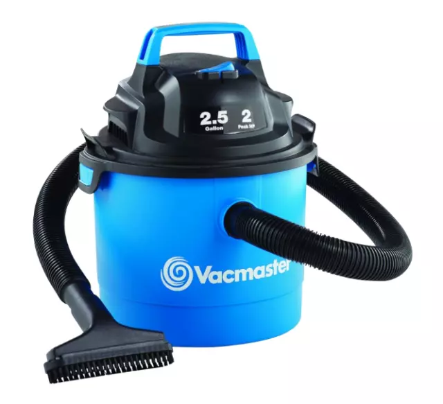 Vacmaster 2.5 Gal Portable Corded Canister Vacuum Cleaner Bagged Blue (VOM205P)
