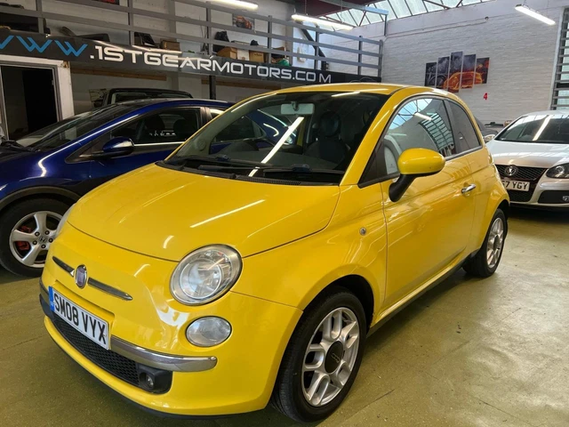 2008 Fiat 500 1.2 Sport 3dr HATCHBACK Petrol Manual